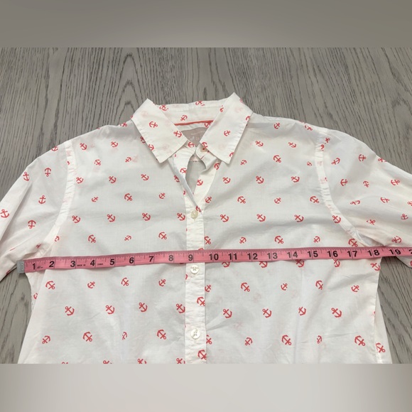 Banana Republic Nautical Soft Wash Button Down Size S. - Picture 6 of 7